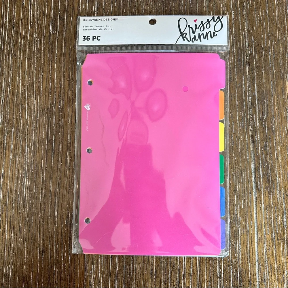 Krissyanne Designs Binder Planner inserts - bundle 5 pack